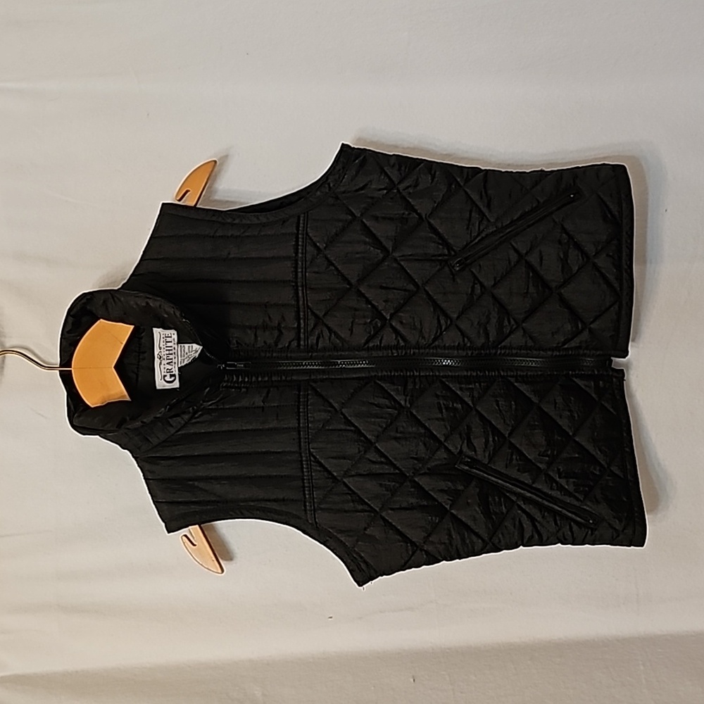 Graphite Puffer Vest